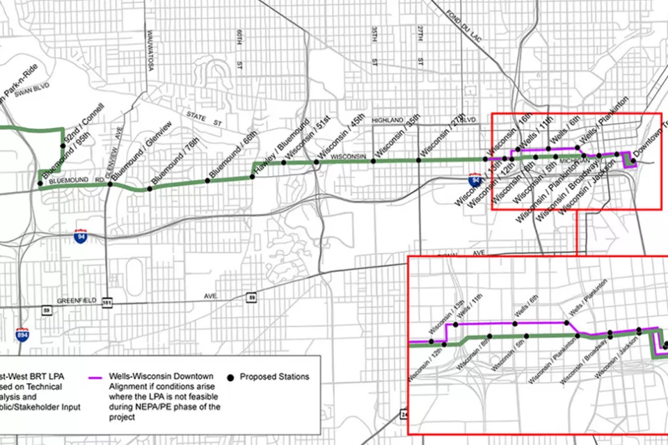 East-West BRT